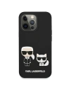 Wholesale Karl Lagerfeld KLHCP13XSSKCK Apple iPhone 13 Pro Max hardcase black Silicone Karl & Choupette - KLD652BLK - {ean13} - Hurt