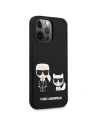 Wholesale Karl Lagerfeld KLHCP13XSSKCK Apple iPhone 13 Pro Max hardcase black Silicone Karl & Choupette - KLD652BLK - {ean13} - Hurt