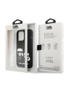 Wholesale Karl Lagerfeld KLHCP13XSSKCK Apple iPhone 13 Pro Max hardcase black Silicone Karl & Choupette - KLD652BLK - {ean13} - Hurt