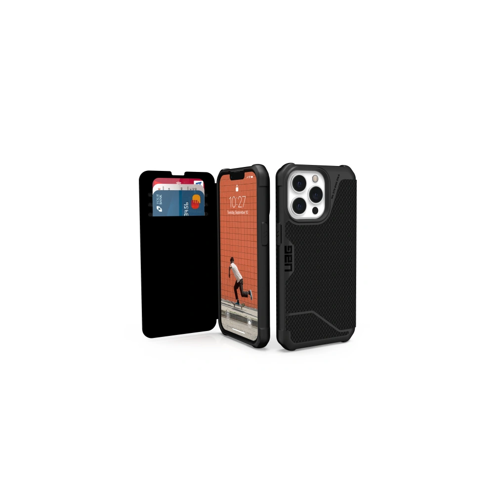 Hurtownia GSM - Etui UAG Urban Armor Gear Metropolis Apple iPhone 13 Pro Max (kevlar - černá) - UAG730BLK - {ean13} - Hurt