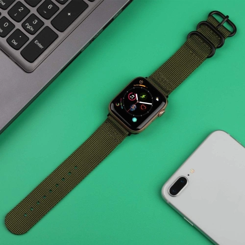 Pasek Tech-Protect Scout Apple Watch 4/5/6/7/SE/8/9/Ultra 44/45/49mm Khaki