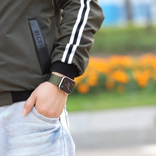 Pasek Tech-Protect Scout Apple Watch 4/5/6/7/SE/8/9/Ultra 44/45/49mm Khaki