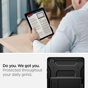 Wholesale Case Spigen Tough Armor Pro Samsung Galaxy Tab A7 Black - SPN1860BLK - {ean13} - Hurt