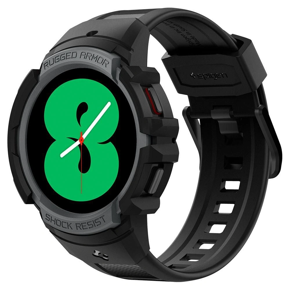 Wholesale Belt Spigen Rugged Armor Pro Samsung Galaxy Watch 4 44mm Charcoal Grey - SPN1861GRY - {ean13} - Hurt