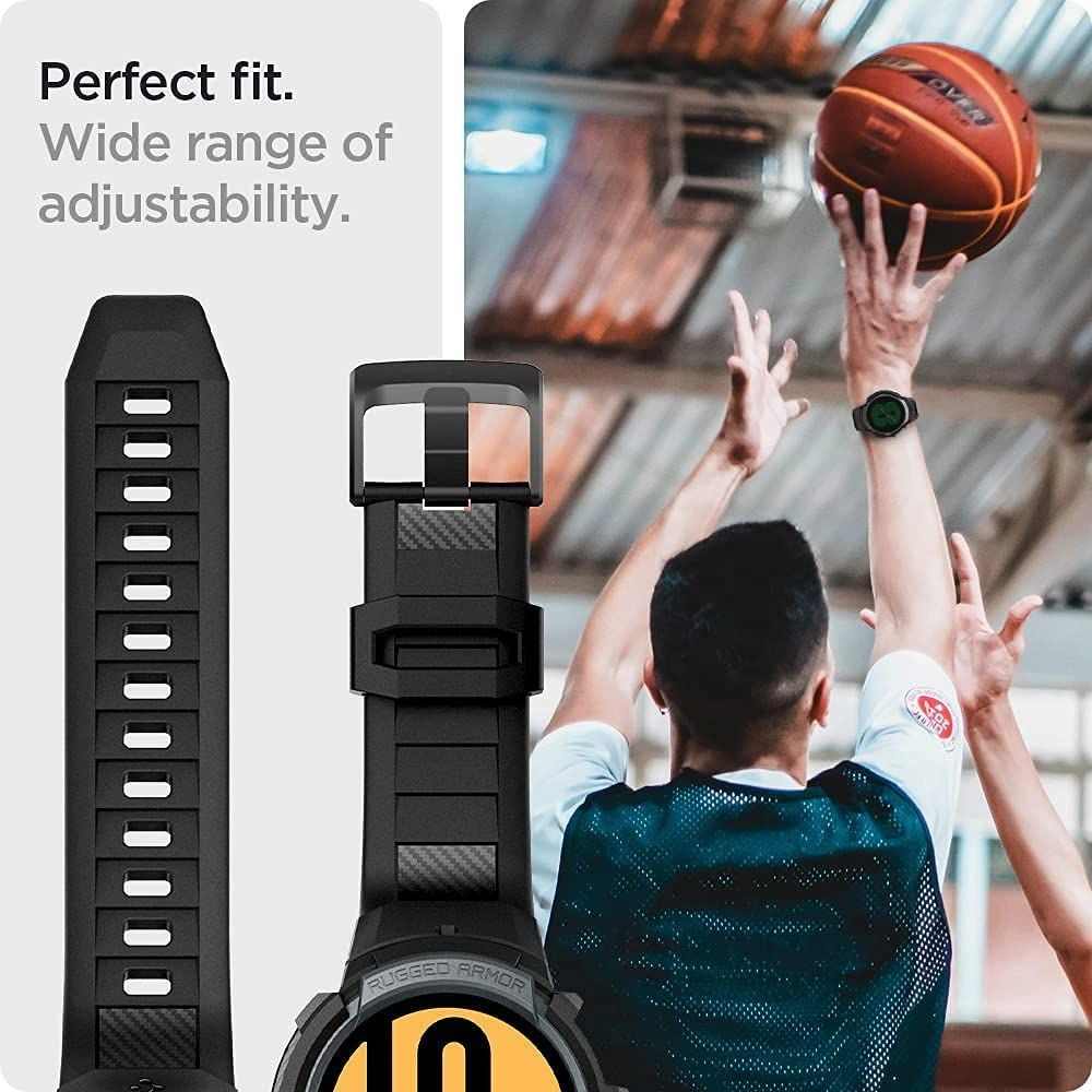 Hurtownia GSM - Spigen Rugged Armor Pro Samsung Galaxy Watch 4 44mm Anthrazitgrau - SPN1861GRY - {ean13} - Hurt
