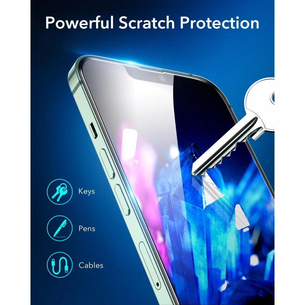 Wholesale ESR Armorite Glass Apple iPhone 16e / 14 / 13 / 13 Pro Black [2 PACK] - ESR392BLK - {ean13} - Hurt