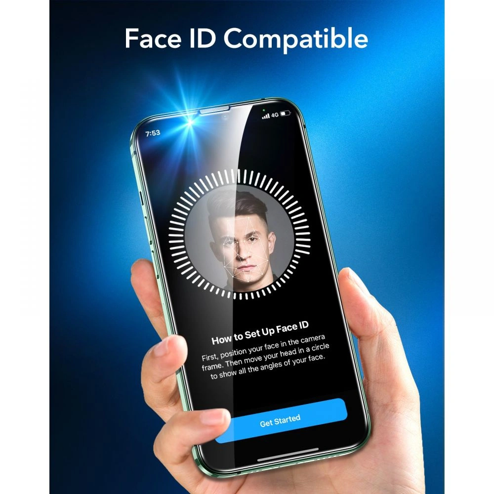 Wholesale ESR Armorite Glass Apple iPhone 16e / 14 / 13 / 13 Pro Black [2 PACK] - ESR392BLK - {ean13} - Hurt