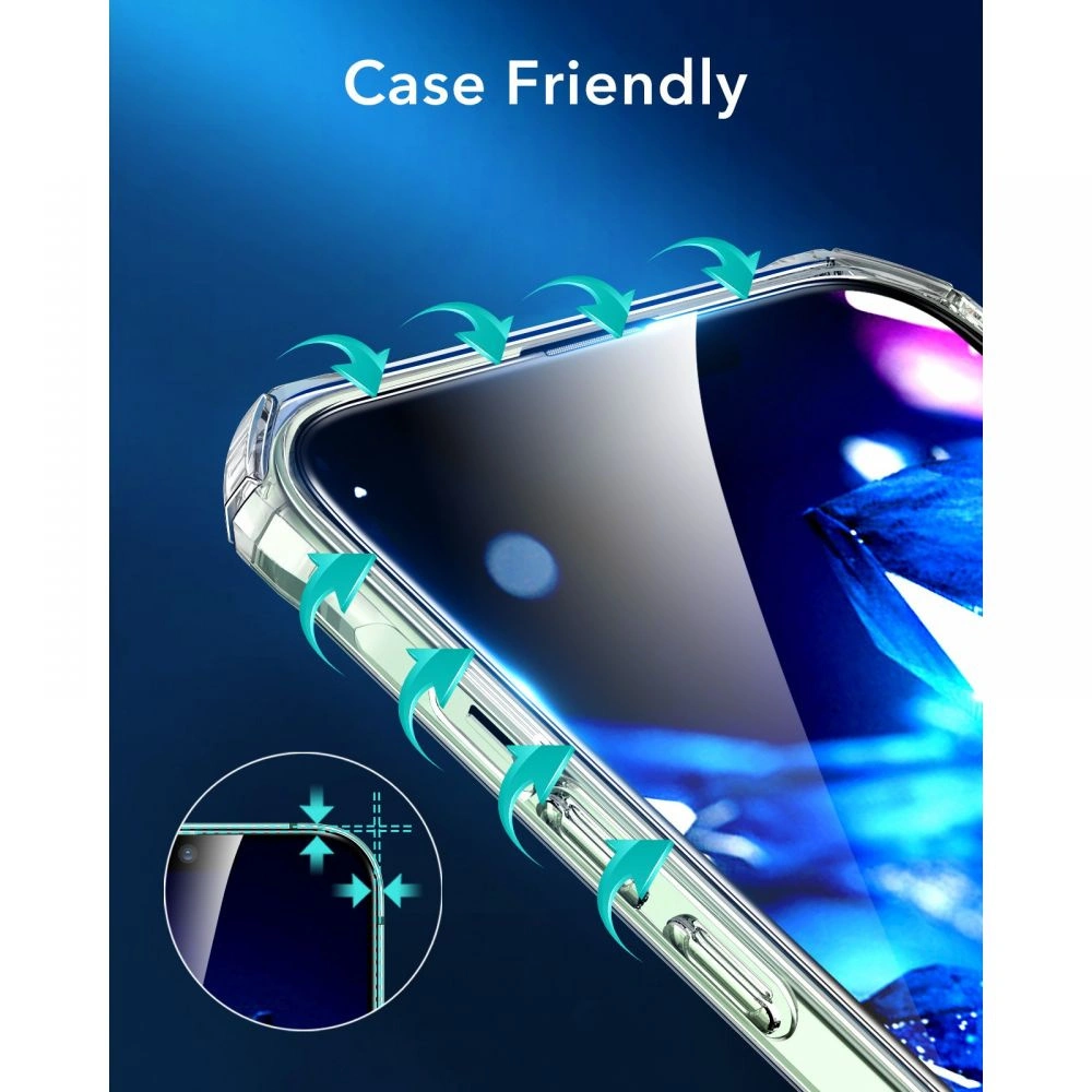 Wholesale ESR Armorite Glass Apple iPhone 16e / 14 / 13 / 13 Pro Black [2 PACK] - ESR392BLK - {ean13} - Hurt