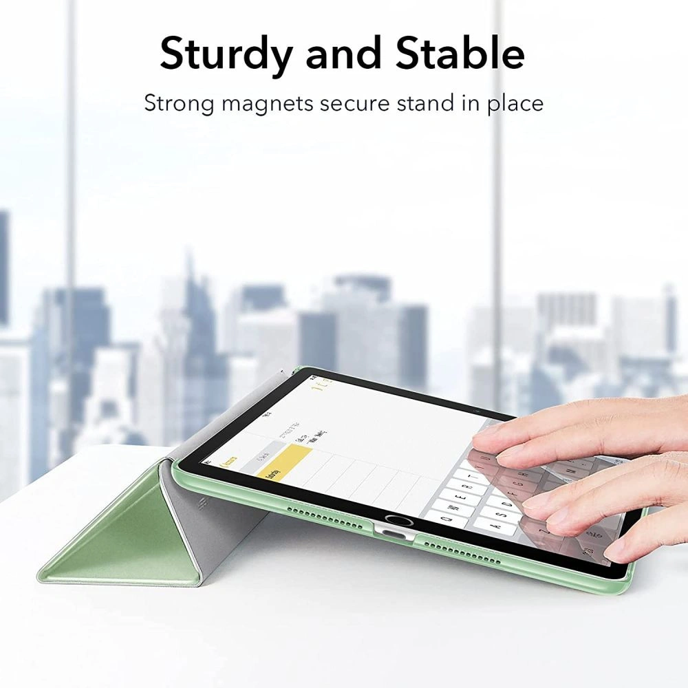 Hurtownia GSM - Etui ESR Ascend Trifold Apple iPad 10.2 2019/2020/2021 (7., 8. i 9. generacji) Light Green - ESR394GRN - {ean13} - Hurt