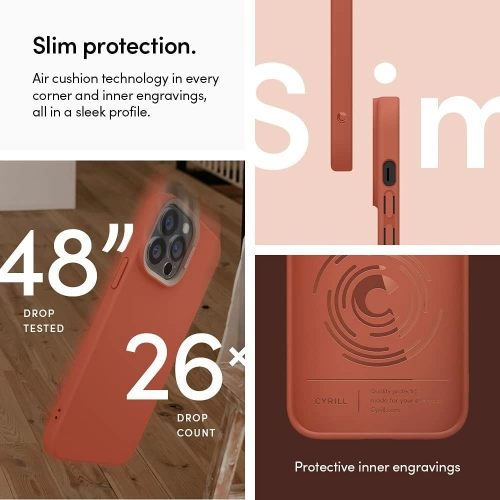 Etui Spigen Cyrill Color Brick Apple iPhone 13 Pro Max Chili