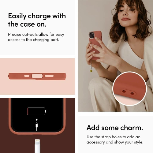 Etui Spigen Cyrill Color Brick Apple iPhone 13 Chili