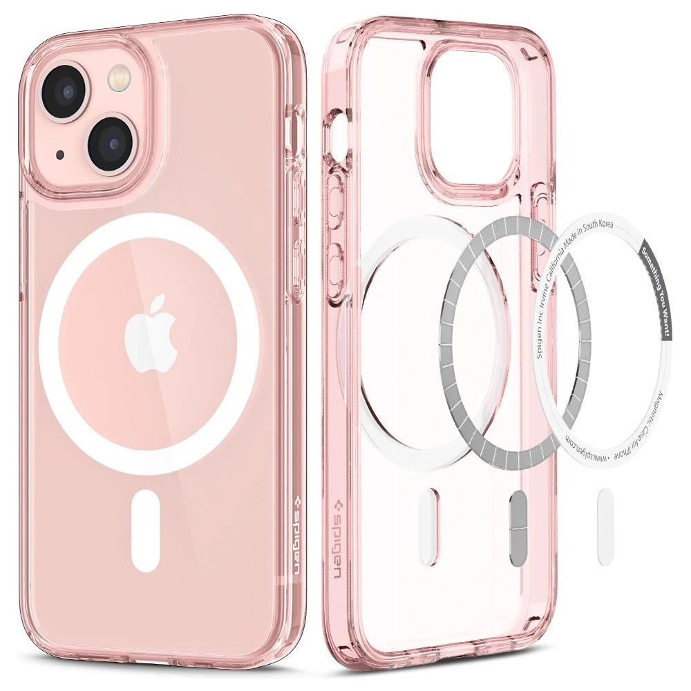 Hurtownia GSM - Etui Spigen Ultra Hybrid Mag MagSafe Apple iPhone 13 Rose Crystal - SPN1871ROS - {ean13} - Hurt
