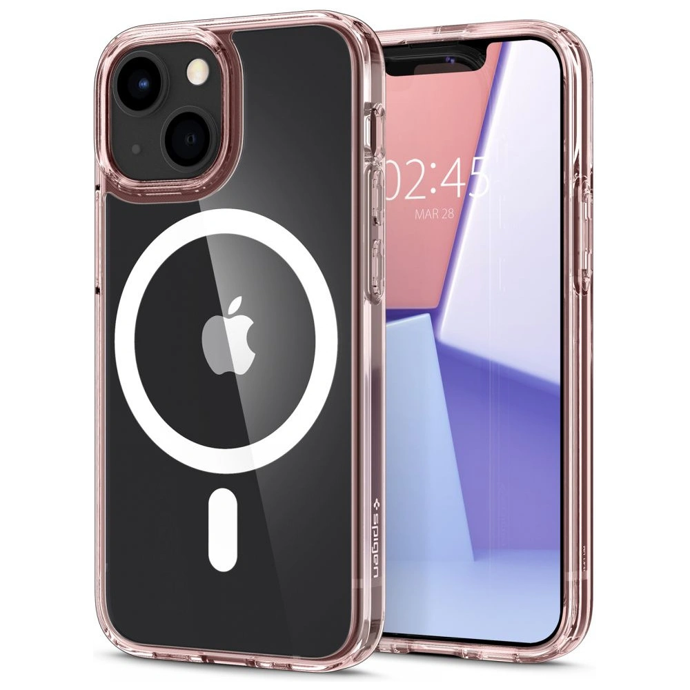 Hurtownia GSM - Etui Spigen Ultra Hybrid Mag MagSafe Apple iPhone 13 Rose Crystal - SPN1871ROS - {ean13} - Hurt