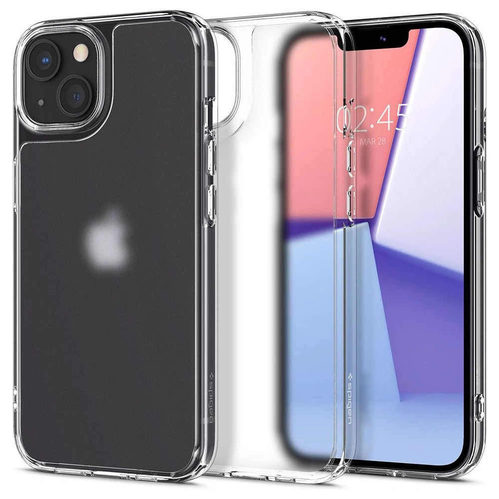 Hurtownia GSM - Etui Spigen Quartz Hybrid Apple iPhone 13 Matné Čiré - SPN1872MCL - {ean13} - Hurt