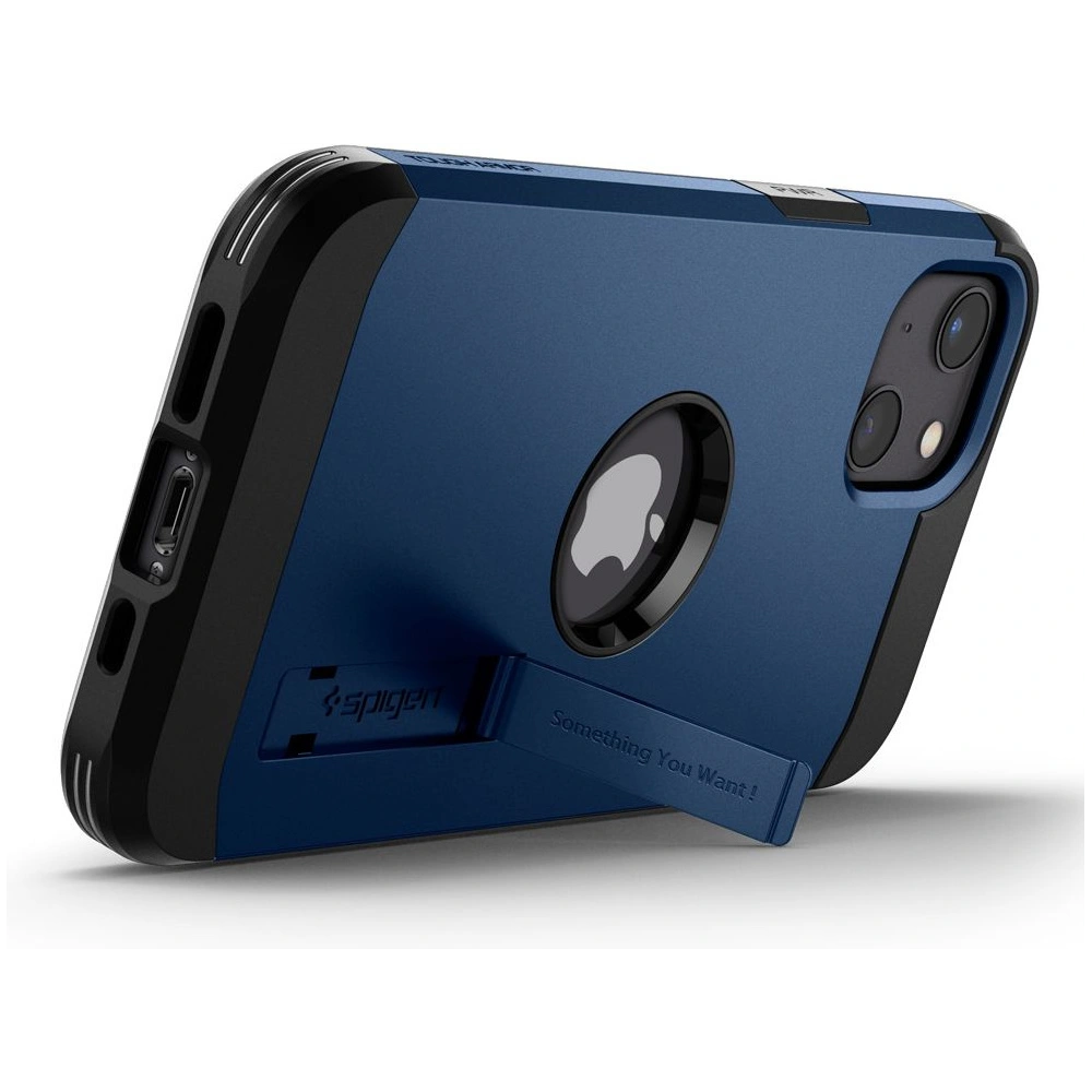 Hurtownia GSM - Etui Spigen Tough Armor Apple iPhone 13 Navy Blue - SPN1873BLU - {ean13} - Hurt