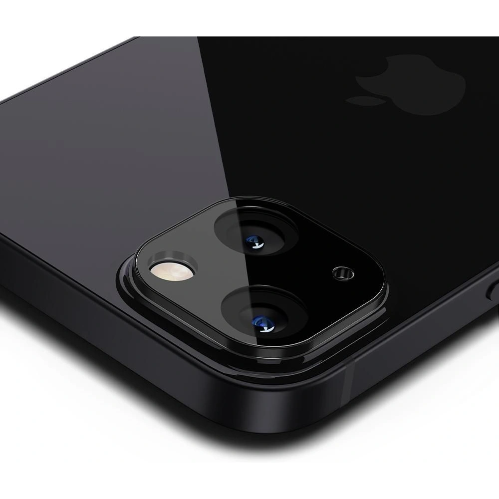 Wholesale Tempered glass for Spigen Optik Camera Lens Apple iPhone 13/13 mini Black [2 PACK] - SPN1881BLK - {ean13} - Hurt
