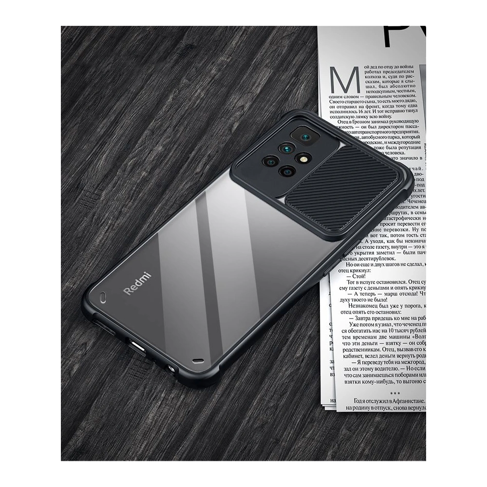Hurtownia GSM - Case Tech-Protect CamShield Xiaomi Redmi 10 Schwarz - THP654BLK - {ean13} - Hurt