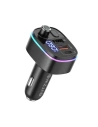 Hurtownia GSM - Transmiter FM BlitzWolf BW-BC2, 2x USB + USB-C, PD18W + QC 3.0, RGB - BLZ384BLK - {ean13} - Hurt