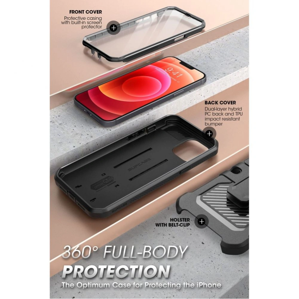 Wholesale Supcase Unicorn Beetle Pro Apple iPhone 13 Black - SPC187BLK - {ean13} - Hurt