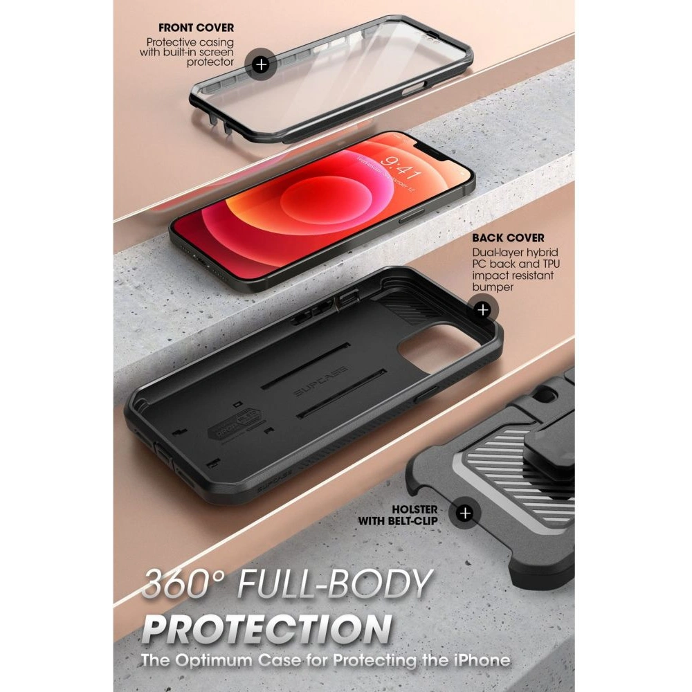 Hurtownia GSM - Etui Supcase Unicorn Beetle Pro Apple iPhone 13 Pro Max Černá - SPC189BLK - {ean13} - Hurt