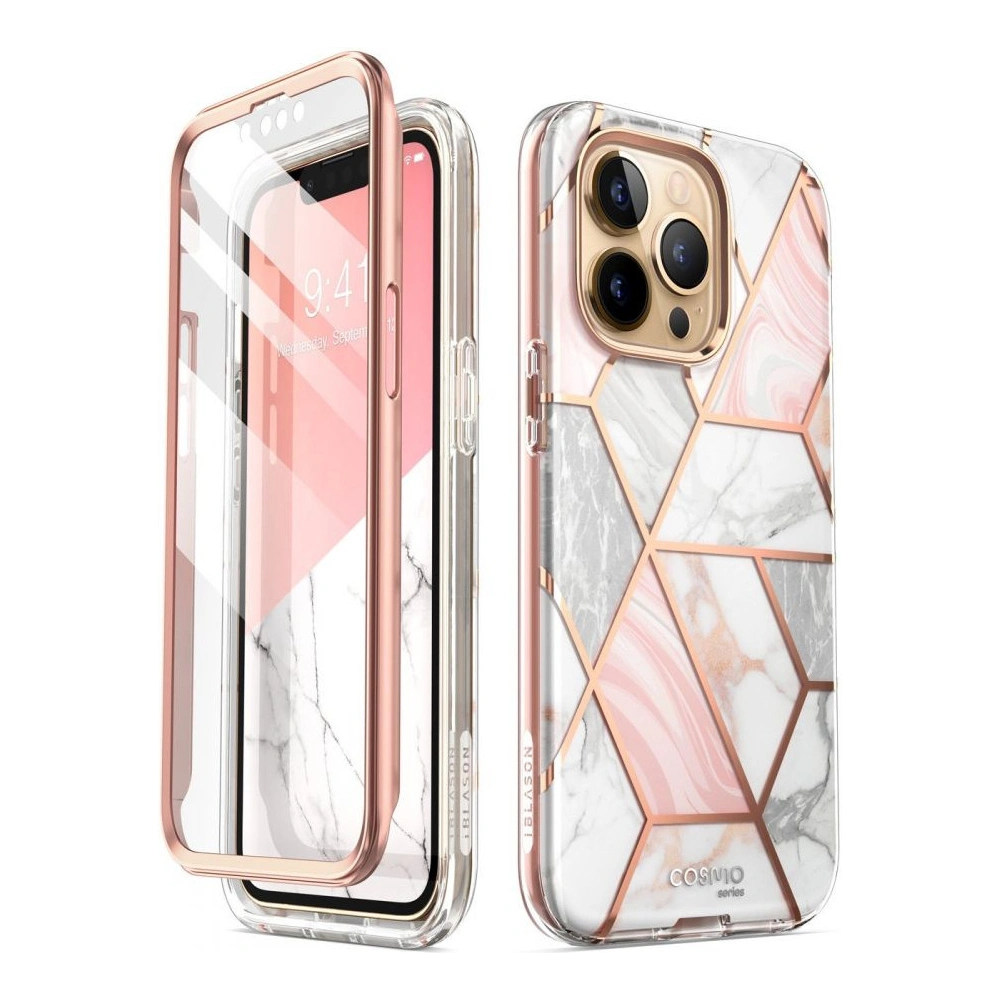 Hurtownia GSM - Etui Supcase Cosmo Apple iPhone 13 Pro Max Mramor - SPC190MRB - {ean13} - Hurt