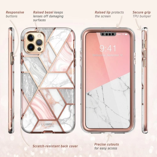 Etui Supcase Cosmo Apple iPhone 13 Pro Max Marble