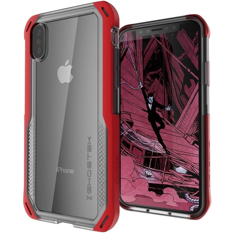 Ghostek Cloak4 iPhone XS/X 5.8 Red