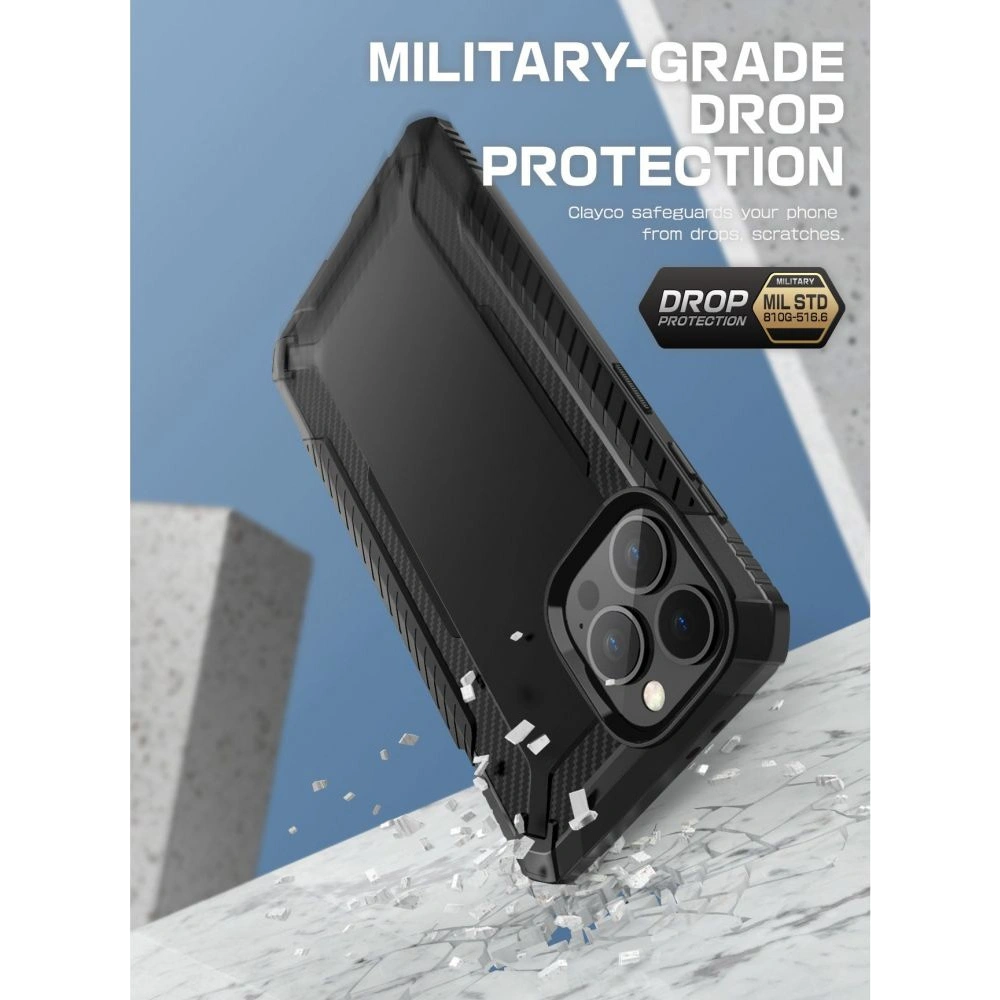Hurtownia GSM - Etui Supcase Clayco Xenon Apple iPhone 13 Pro Max černé - SPC194BLK - {ean13} - Hurt