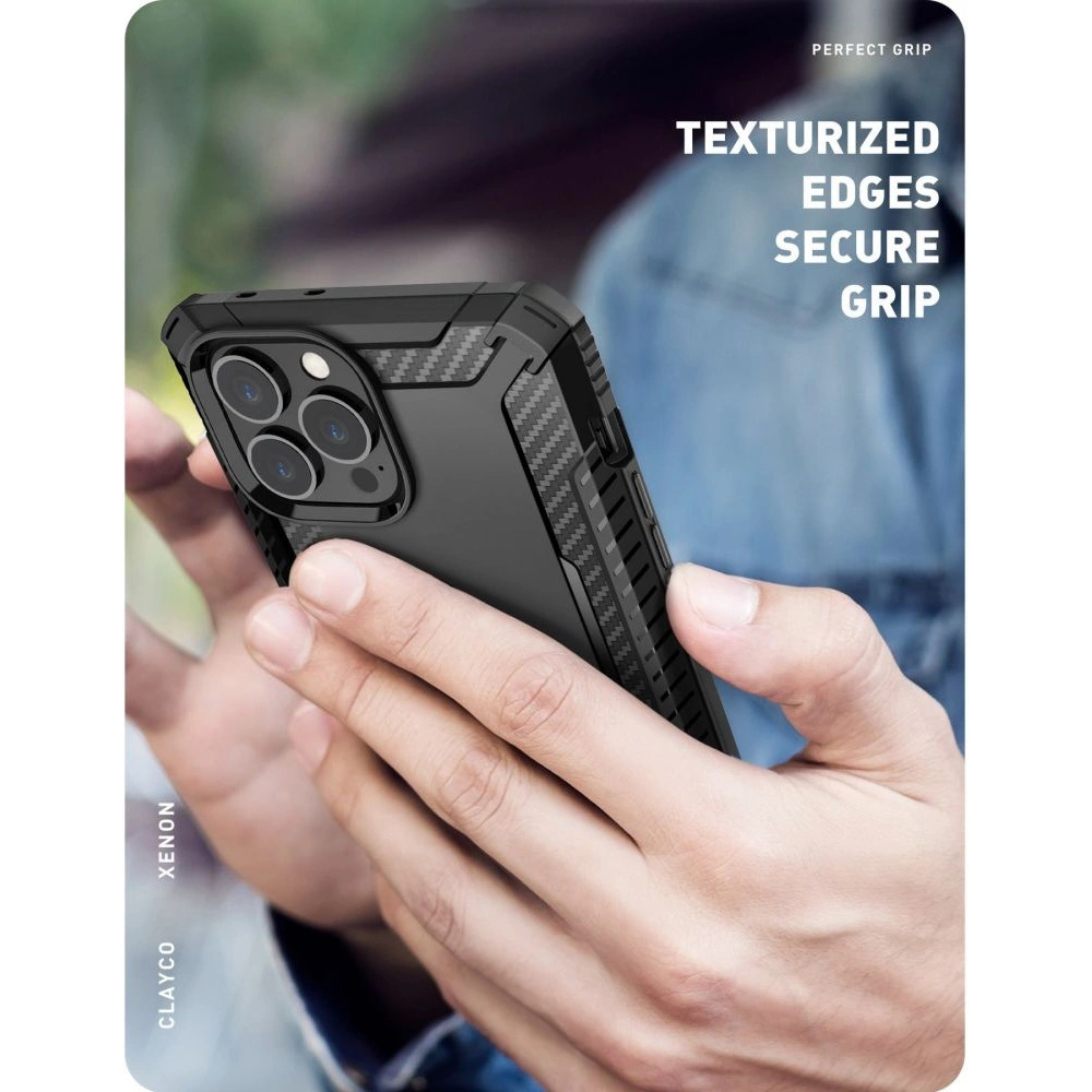 Wholesale Supcase Clayco Xenon Apple iPhone 13 Pro Max Black - SPC194BLK - {ean13} - Hurt