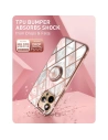Wholesale Supcase IBLSN Cosmo Snap Apple iPhone 13 Pro Max Marble Pink - SPC195MRB - {ean13} - Hurt