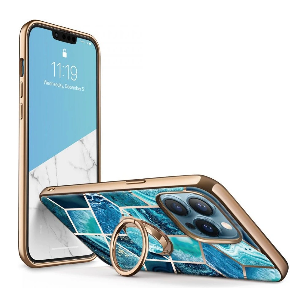 Wholesale Supcase IBLSN Cosmo Snap Apple iPhone 13 Pro Max Ocean Blue - SPC199BLU - {ean13} - Hurt