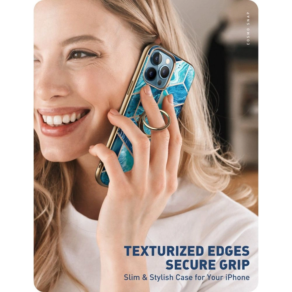 Wholesale Supcase IBLSN Cosmo Snap Apple iPhone 13 Pro Max Ocean Blue - SPC199BLU - {ean13} - Hurt