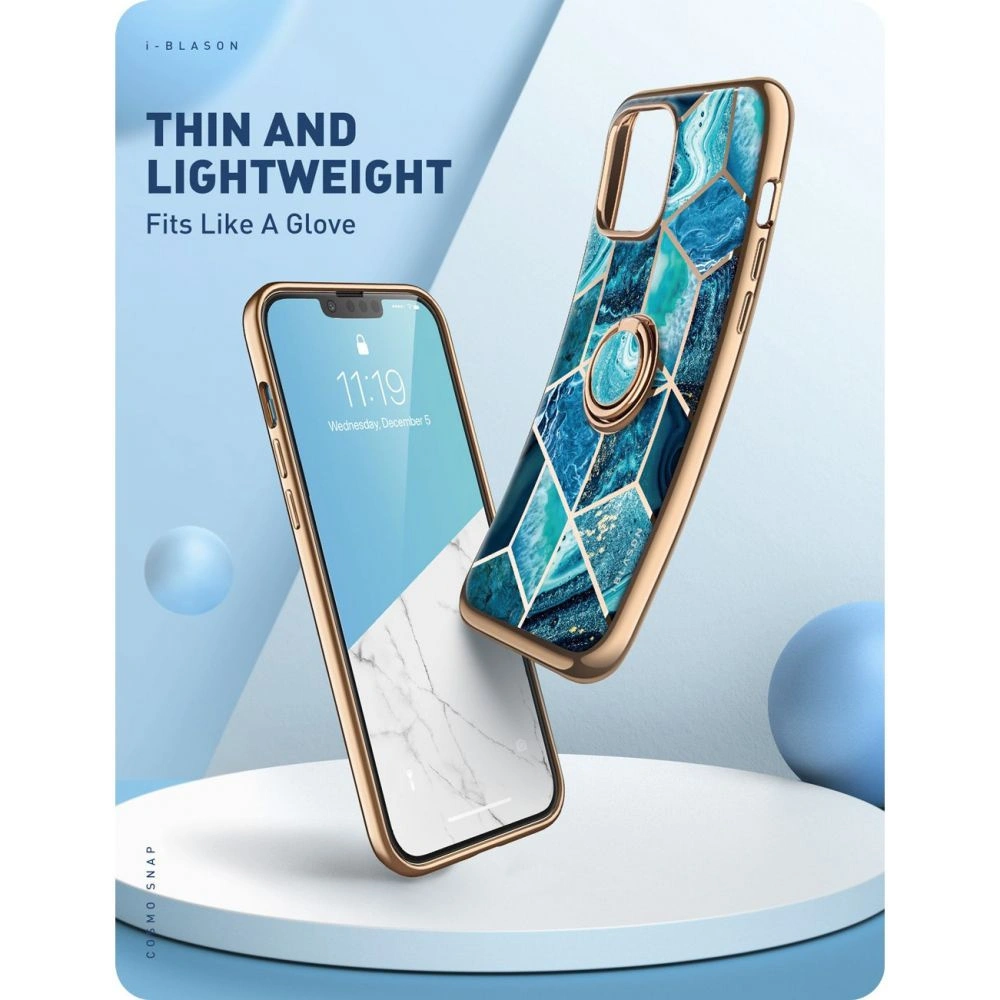 Wholesale Supcase IBLSN Cosmo Snap Apple iPhone 13 Pro Max Ocean Blue - SPC199BLU - {ean13} - Hurt