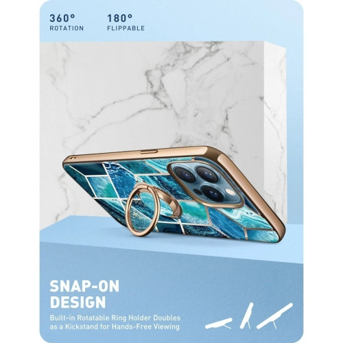 Etui Supcase IBLSN Cosmo Snap Apple iPhone 13 Pro Ocean Blue