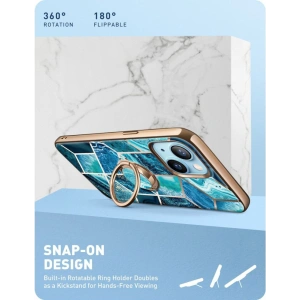 Wholesale Supcase IBLSN Cosmo Snap Apple iPhone 13 Ocean Blue - SPC203BLU - {ean13} - Hurt