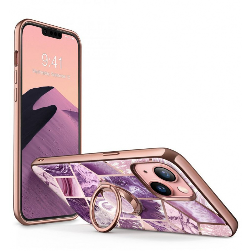 Hurtownia Supcase - 843439114050 - SPC208MRBPRP - Etui Supcase IBLSN Cosmo Snap Apple iPhone 13 Marble Purple - B2B homescreen