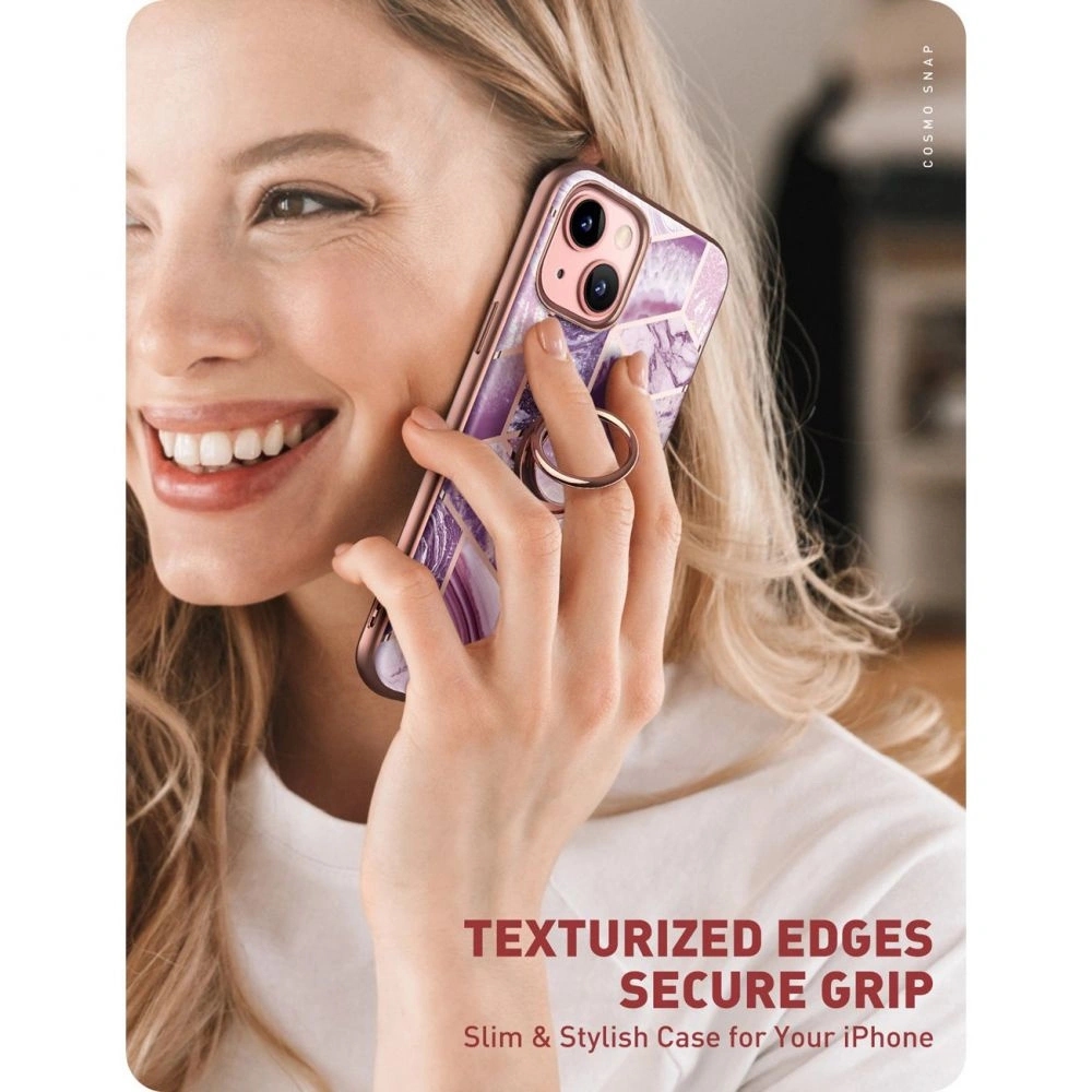 Wholesale Supcase IBLSN Cosmo Snap Apple iPhone 13 Marble Purple - SPC208MRBPRP - {ean13} - Hurt