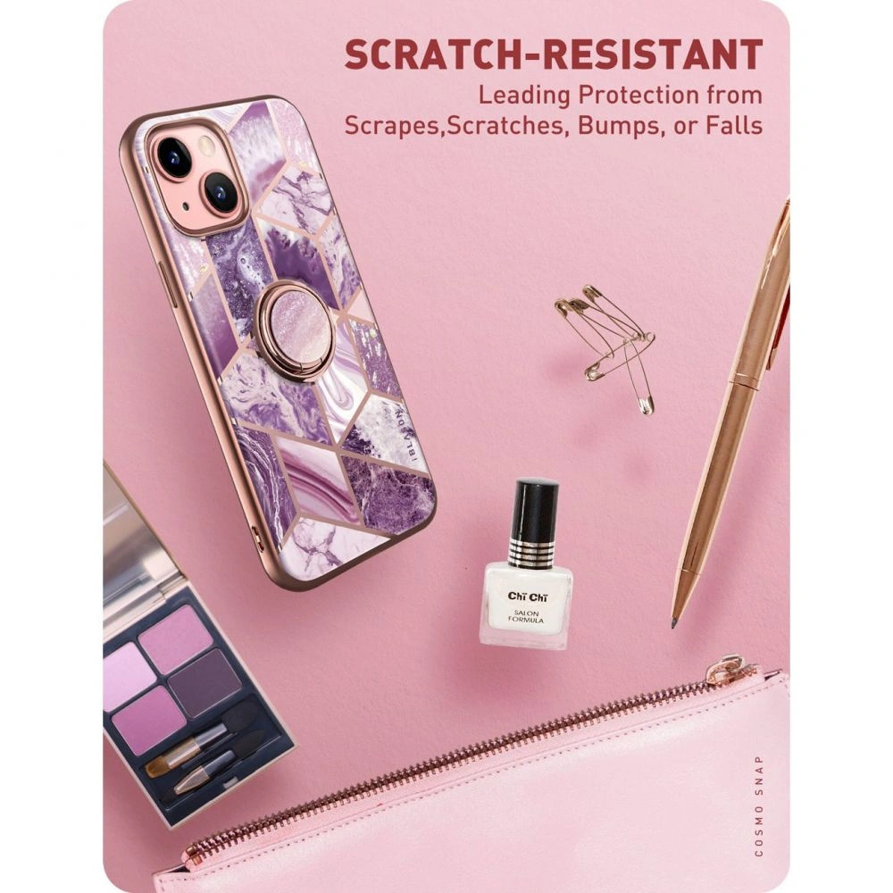 Wholesale Supcase IBLSN Cosmo Snap Apple iPhone 13 Marble Purple - SPC208MRBPRP - {ean13} - Hurt