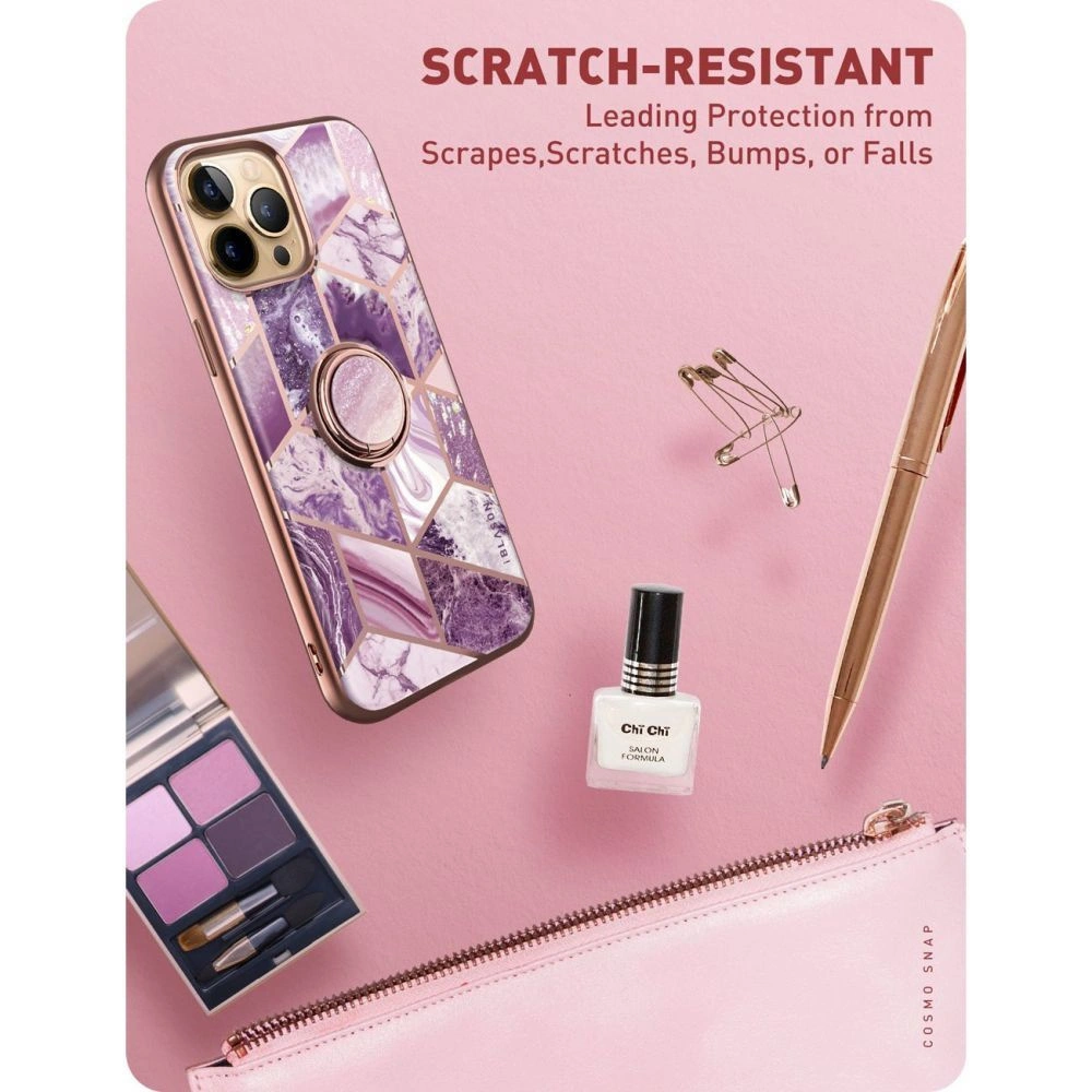 Hurtownia GSM - Etui Supcase IBLSN Cosmo Snap Apple iPhone 13 Pro Marble Purple - SPC209MRBPRP - {ean13} - Hurt