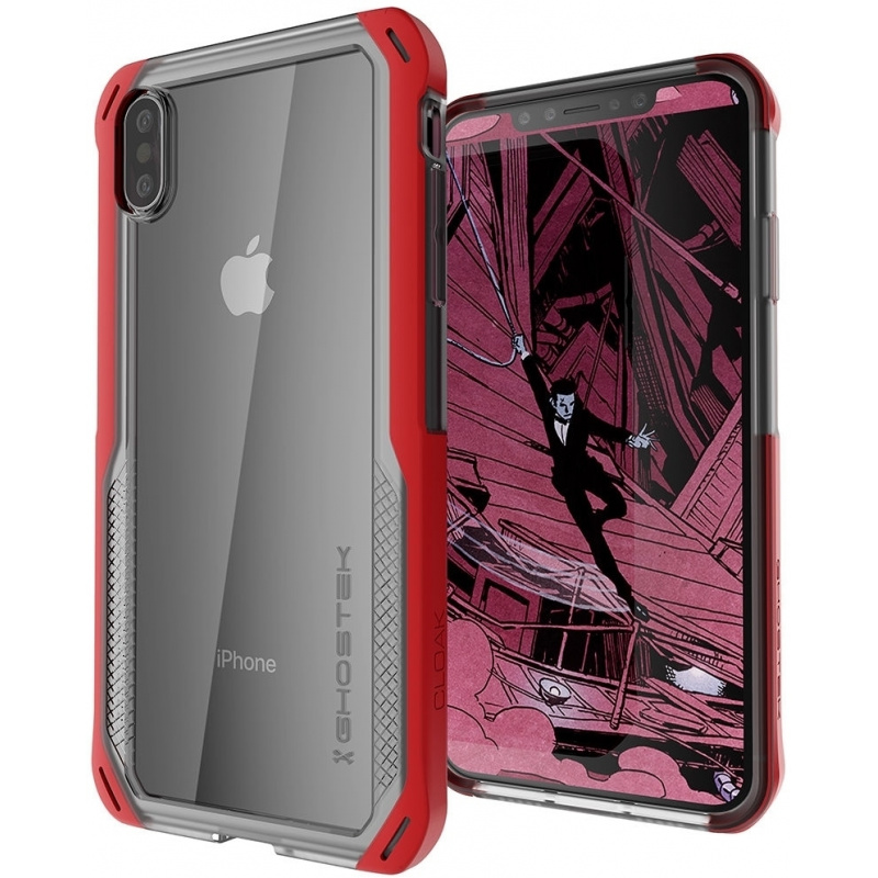 Ghostek Distributor - 850001994095 - GHO099RED - Ghostek Cloak4 Apple iPhone XS Max Red - B2B homescreen