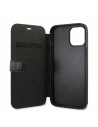 Hurtownia GSM - Etui BMW BMFLBKP12SMCARBK Apple iPhone 12 mini černý/black book M Collection PU Carbon Stripe - BMW019BLK - {ean13} - Hurt