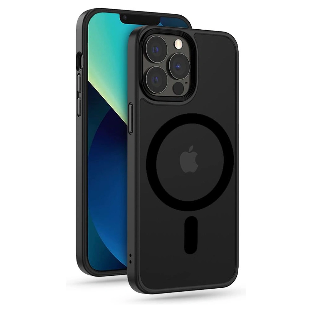 Hurtownia GSM - Etui Tech-Protect Magmat MagSafe Apple iPhone 13 Pro Matná Černá - THP660BLK - {ean13} - Hurt