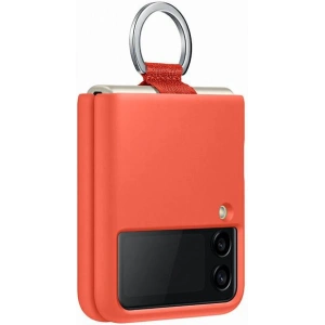 Etui Samsung Galaxy Z Flip 3 EF-PF711TPEGWW koralowy/coral Silicone Cover Ring