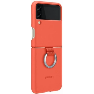 Hurtownia GSM - Case Samsung Galaxy Z Flip 3 EF-PF711TPEGWW koralowy/coral Silikon Cover Ring - SMG471COL - {ean13} - Hurt