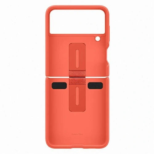Etui Samsung Galaxy Z Flip 3 EF-PF711TPEGWW koralowy/coral Silicone Cover Ring