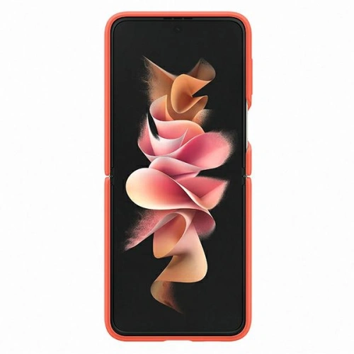 Etui Samsung Galaxy Z Flip 3 EF-PF711TPEGWW koralowy/coral Silicone Cover Ring