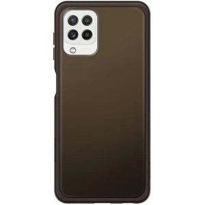 Wholesale Samsung Galaxy A22 LTE EF-QA225TB Soft Clear Cover black - SMG473BLK - {ean13} - Hurt