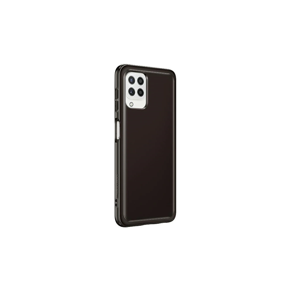 Wholesale Samsung Galaxy A22 LTE EF-QA225TB Soft Clear Cover black - SMG473BLK - {ean13} - Hurt