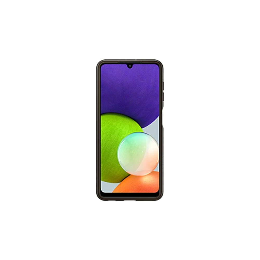 Wholesale Samsung Galaxy A22 LTE EF-QA225TB Soft Clear Cover black - SMG473BLK - {ean13} - Hurt