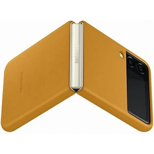 Hurtownia GSM - Case Samsung Galaxy Z Flip 3 EF-VF711LYEGWW senfgelb/Lederhülle - SMG474MUS - {ean13} - Hurt